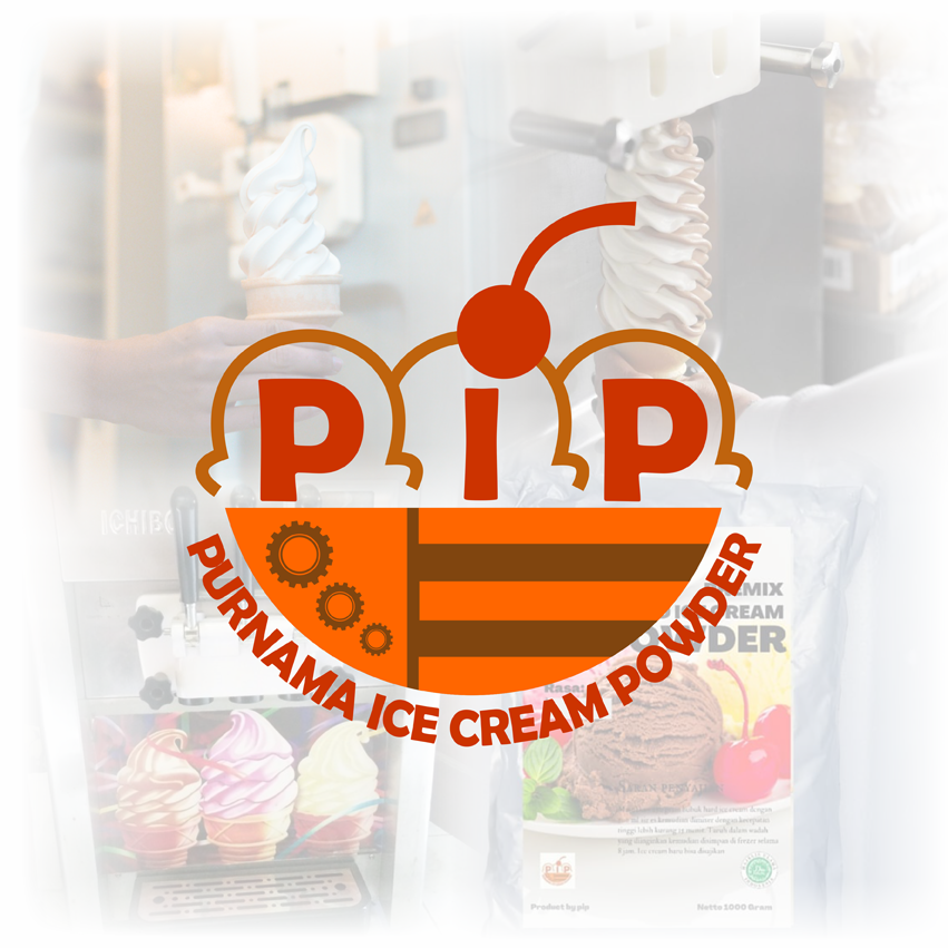 Purnama Ice Cream Powder PIP Logo