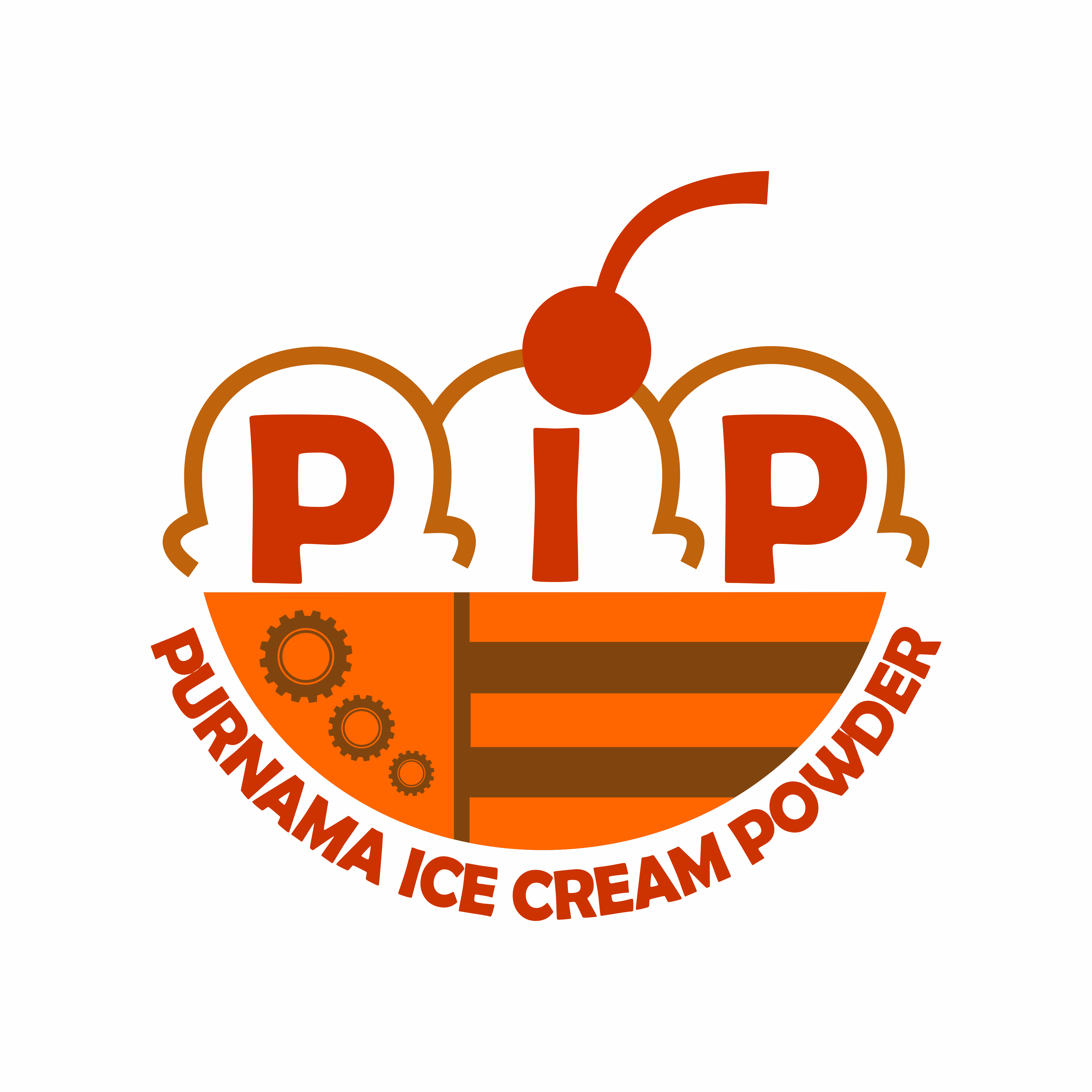 Purnama Ice Cream Powder PIP Logo