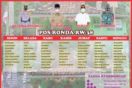 Banner Pos Ronda RW 38 Vector