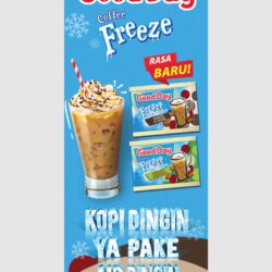 Good Day Freeze RollUp Banner 80x200cm Design Vector