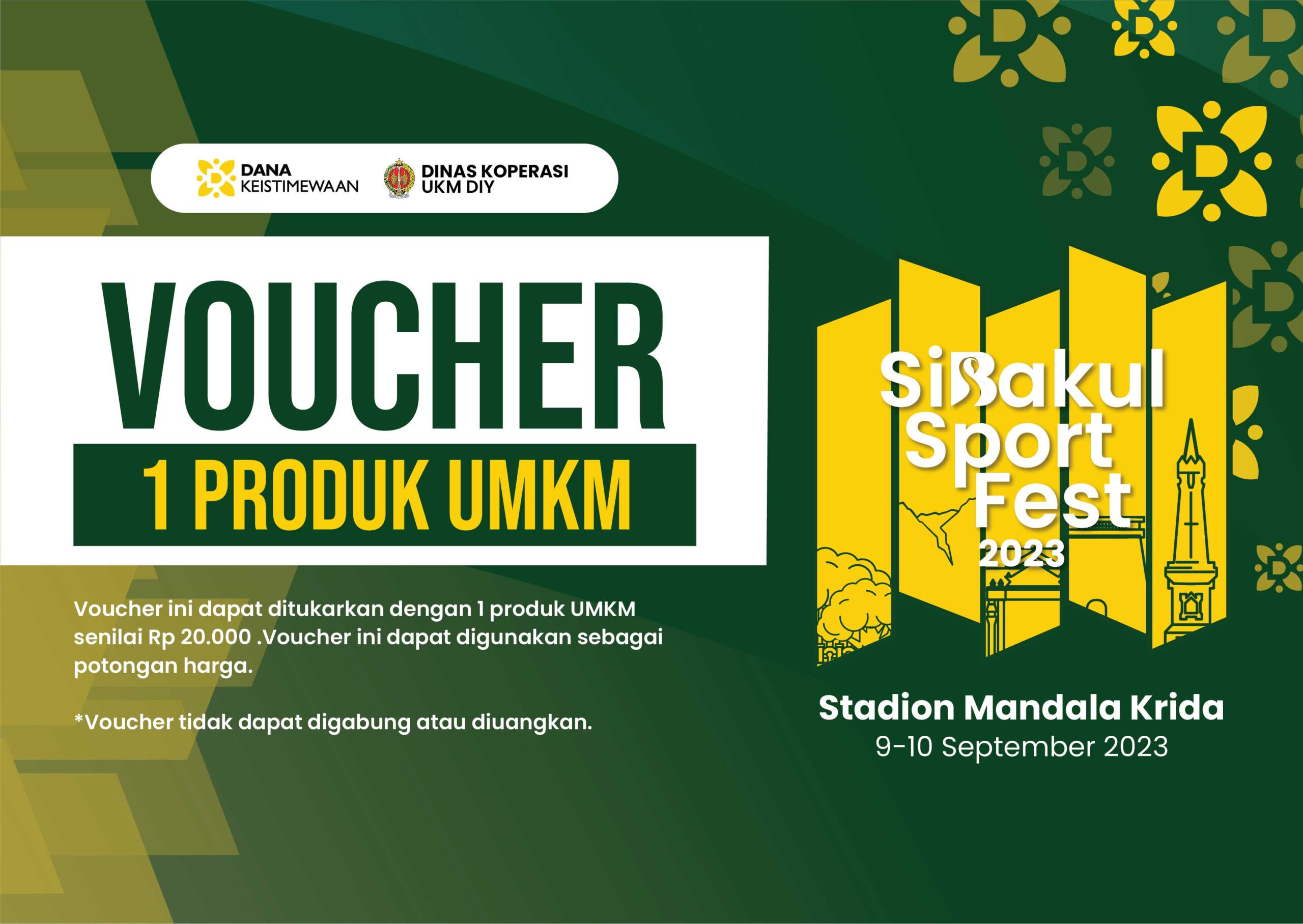Press Conference SiBakul Sport Fest Photobooth Design Vector