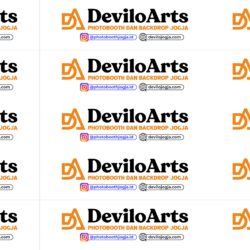 Stiker Logo Devilo Arts Jogja