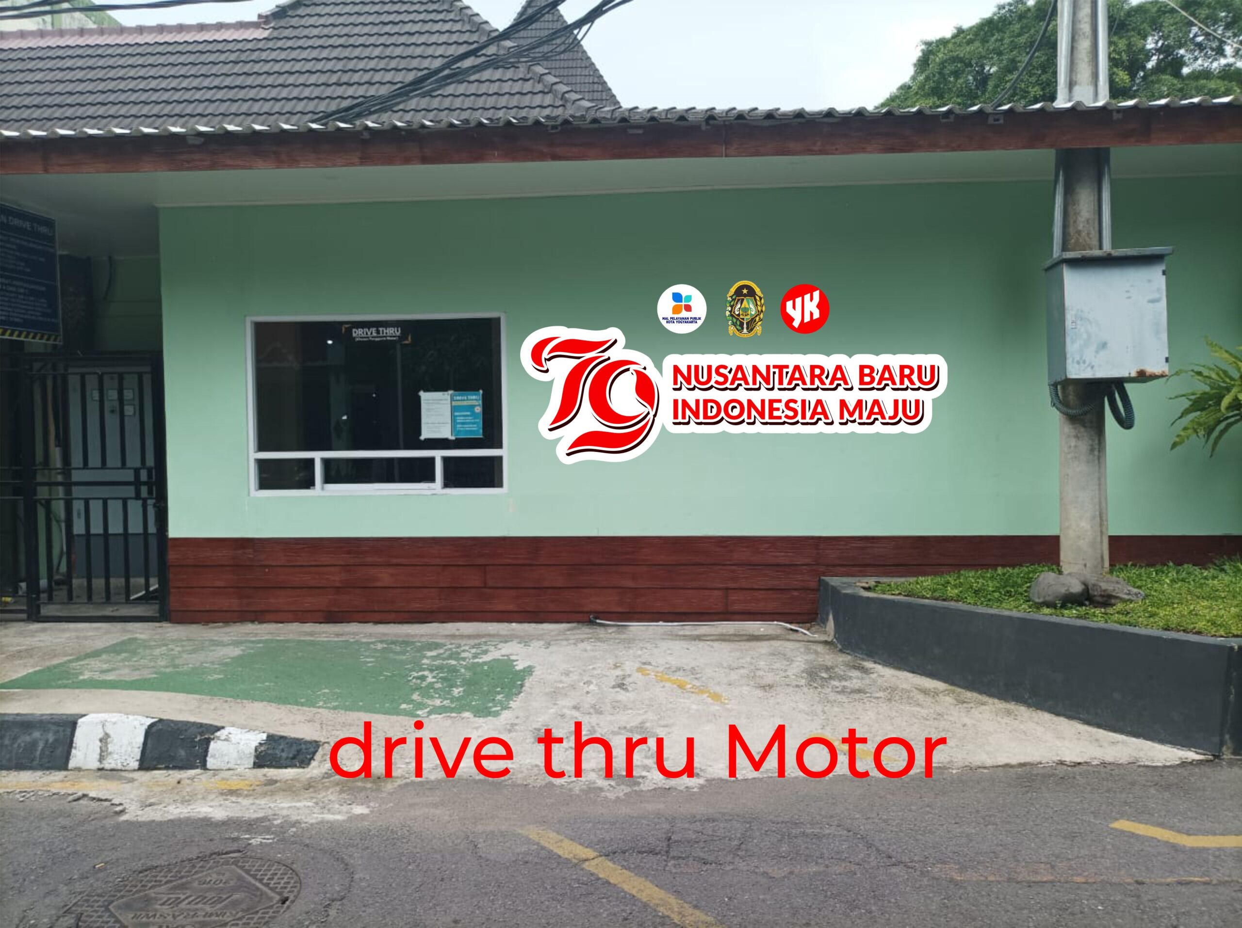 Dekorasi Kantor Balai Kota Jogja Desain 17 Agustus