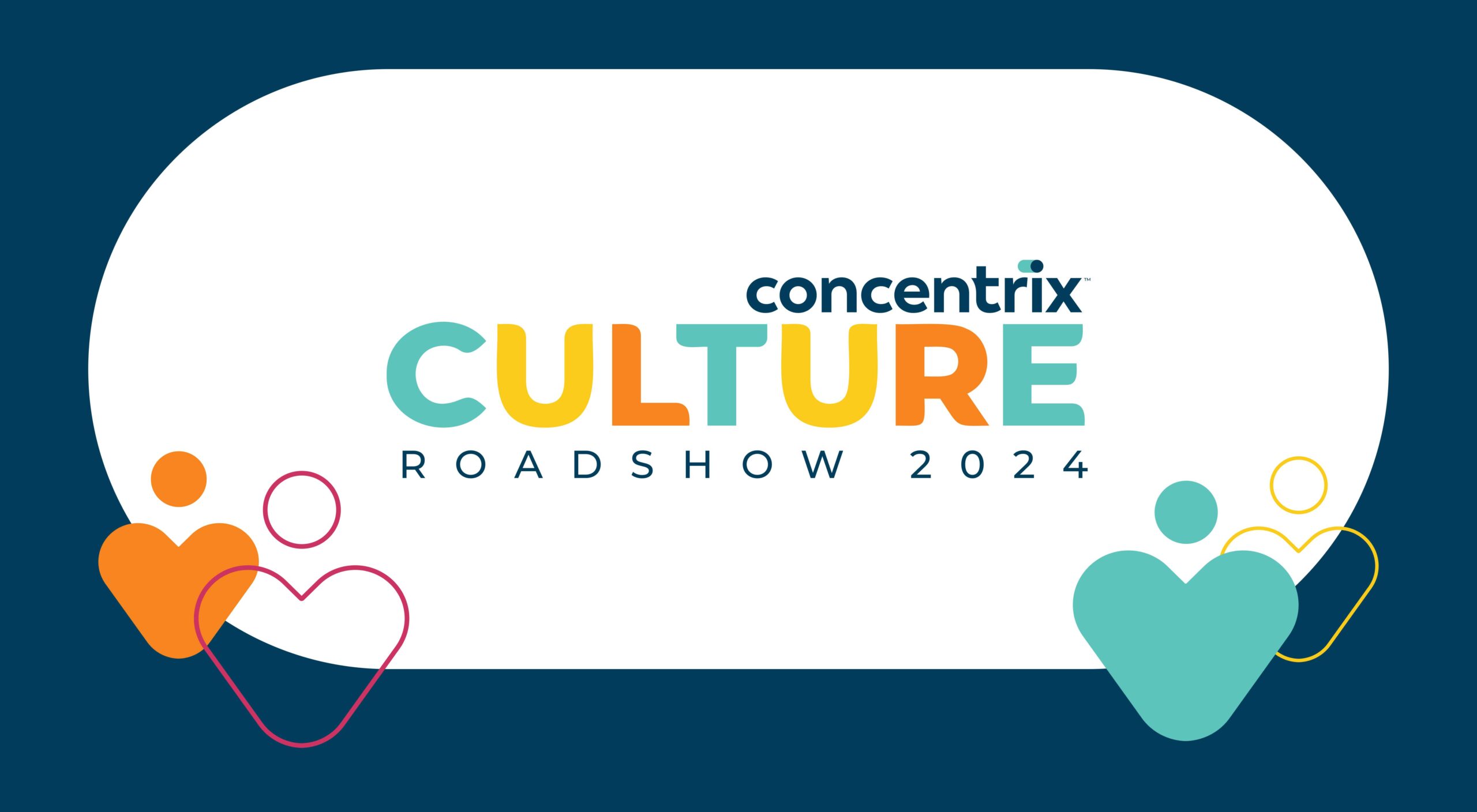 Culture Roadshow 2024 Backdrop Event Concentrix Desain