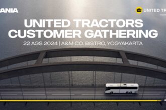 United Tractors member of ASTRA Backdrop Desain