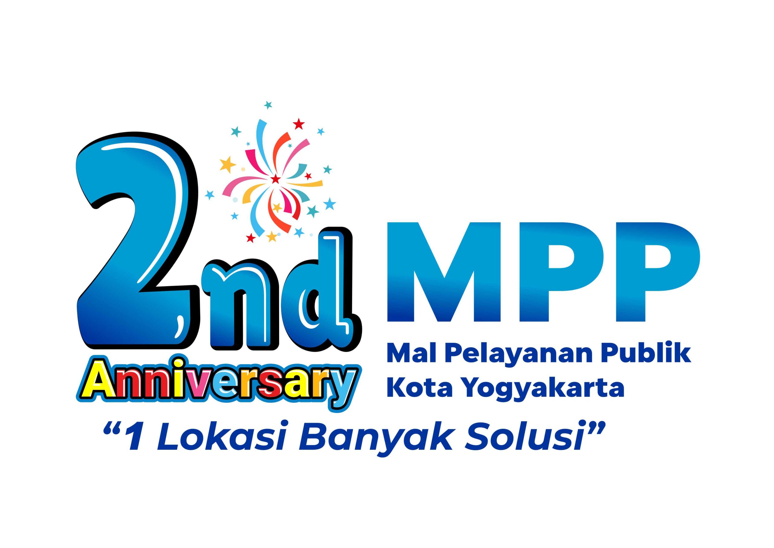 2nd Anniversary MPP Jogja - Desain Grafis, Logo, Vector, Template, Background. 2nd Anniversary MPP Jogja
