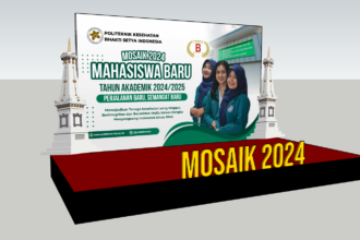 Poltekkes BSI Backdrop Mosaik 2024