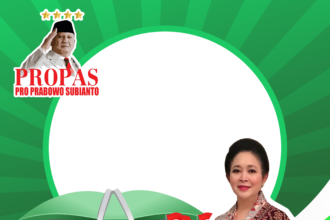 Stiker Twibbon Template Ucapan