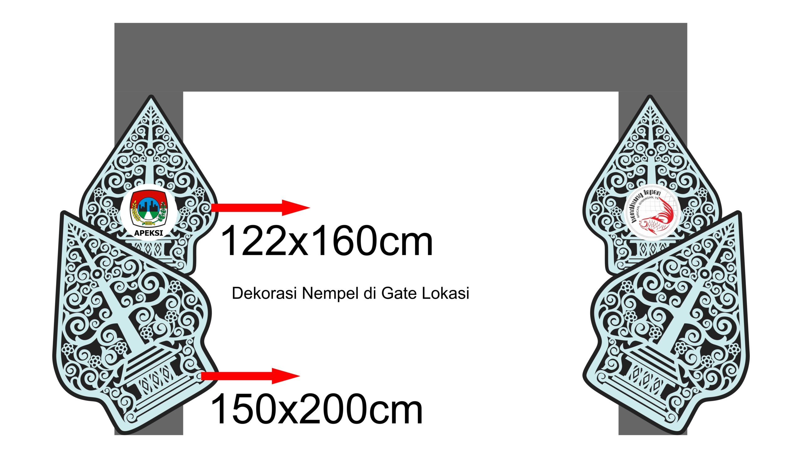 Backdrop APEKSI Event Jogja