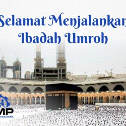 BMP Simbolik Ucapan Selamat Umroh Vector