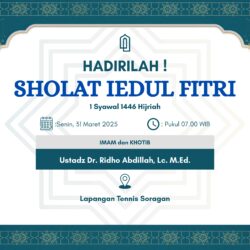 Backdrop Pengajian Desain Vector 2025