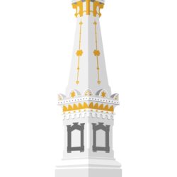 Tugu Jogja Desain Vector Free