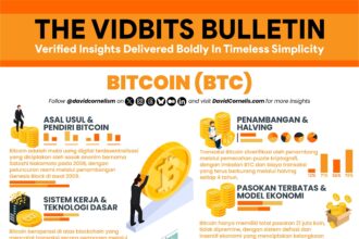 Kripto Infografis Desain Vector