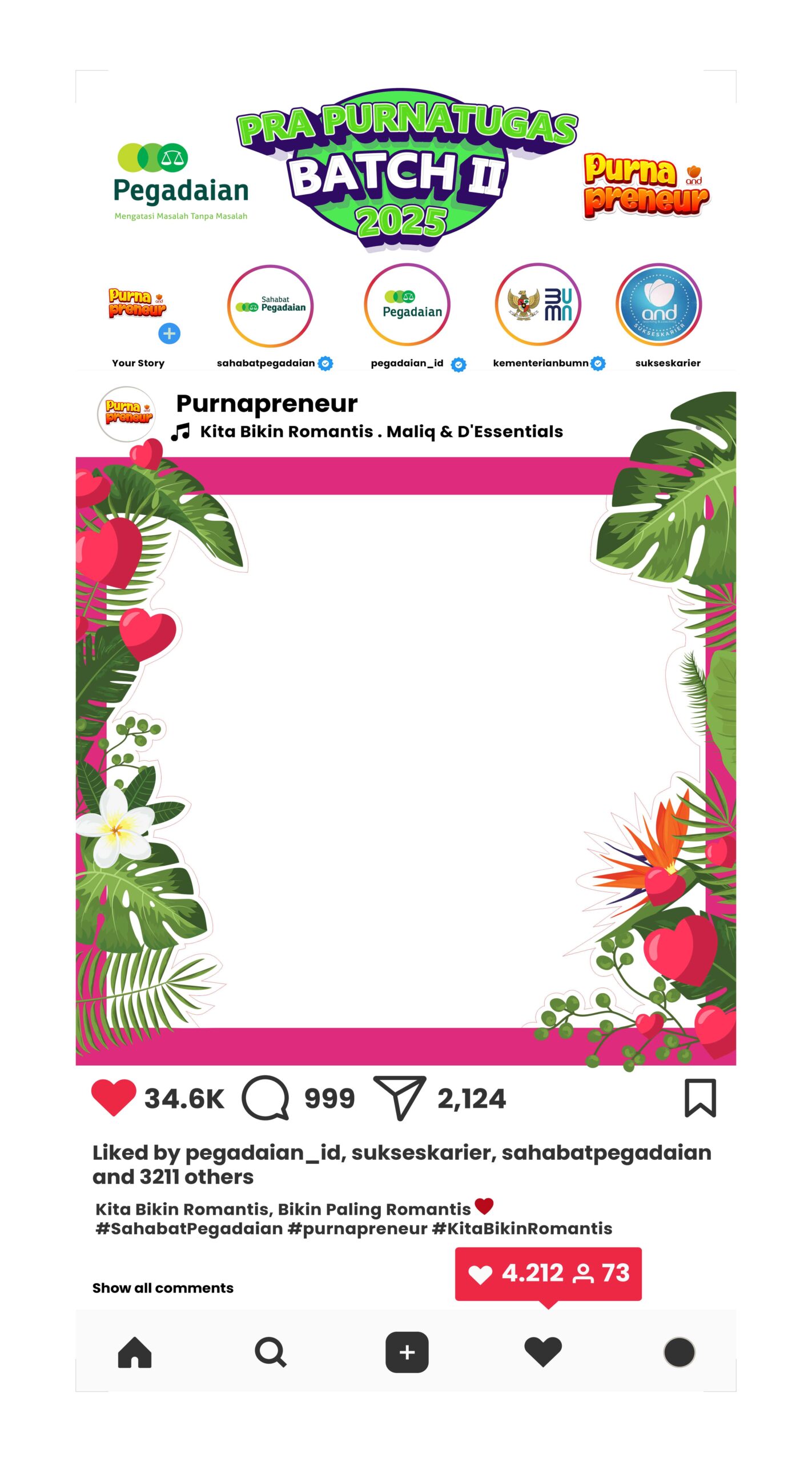 Photobooth Instagram Desain Event Jogja - Desain Grafis, Logo, Vector, Template, Background. Photobooth Instagram Desain Event Jogja