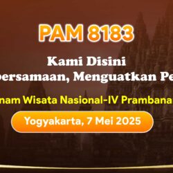Senam Wisata Prambanan Desain Banner