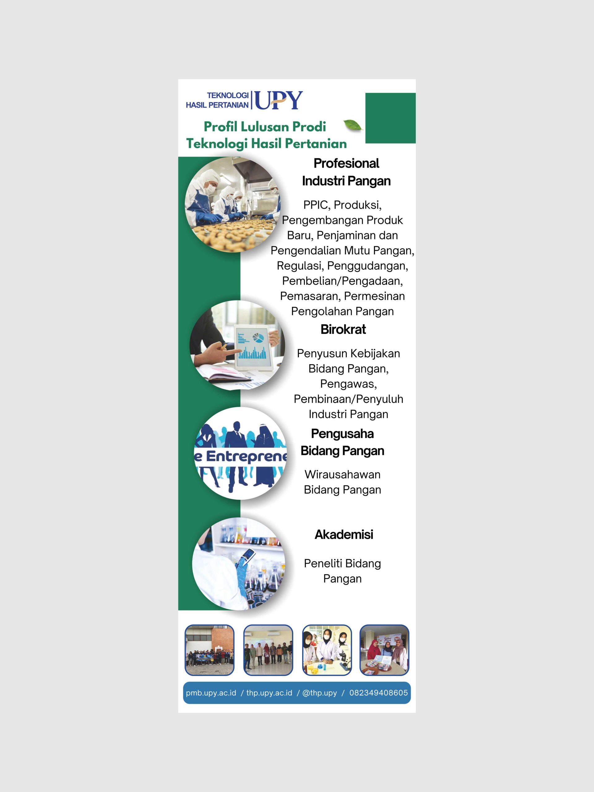 UPY Teknologi Hasil Pertanian X Banner