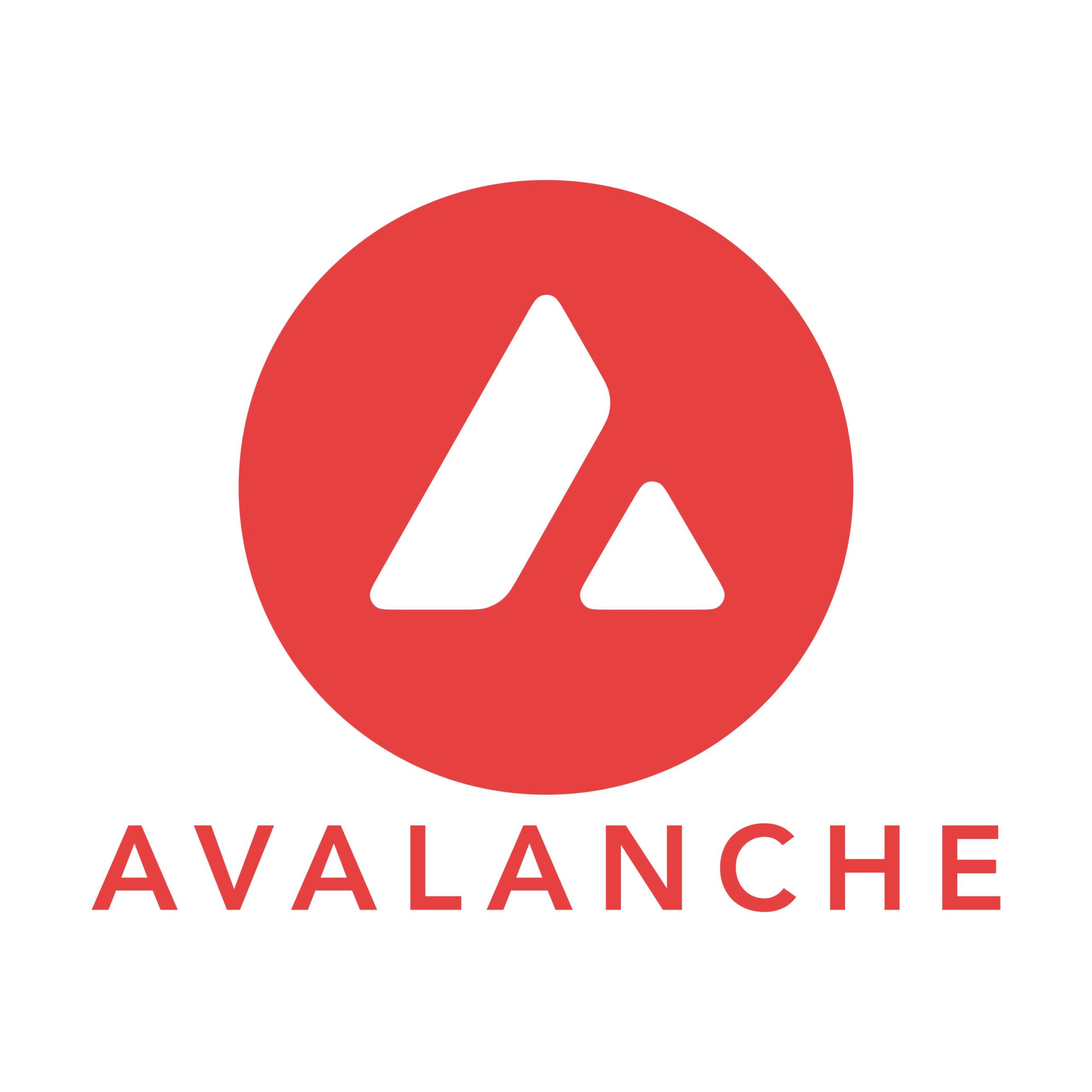 AVALANCHE AVAX Logo Vector