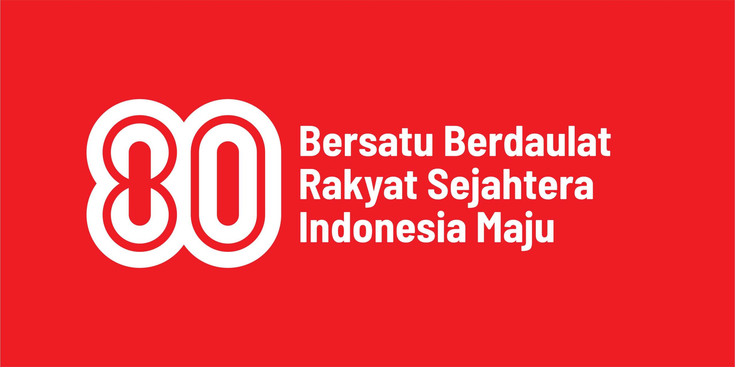 Logo HUT RI ke-80 2025 Download Vector - Desain Grafis, Logo, Vector, Template, Background. Logo HUT RI ke-80 2025 Download Vector