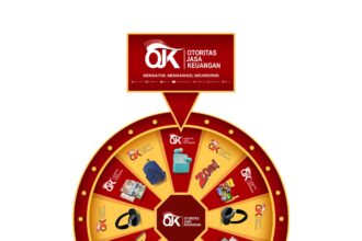 Desain Roulette Spin Wheel OJK Vector