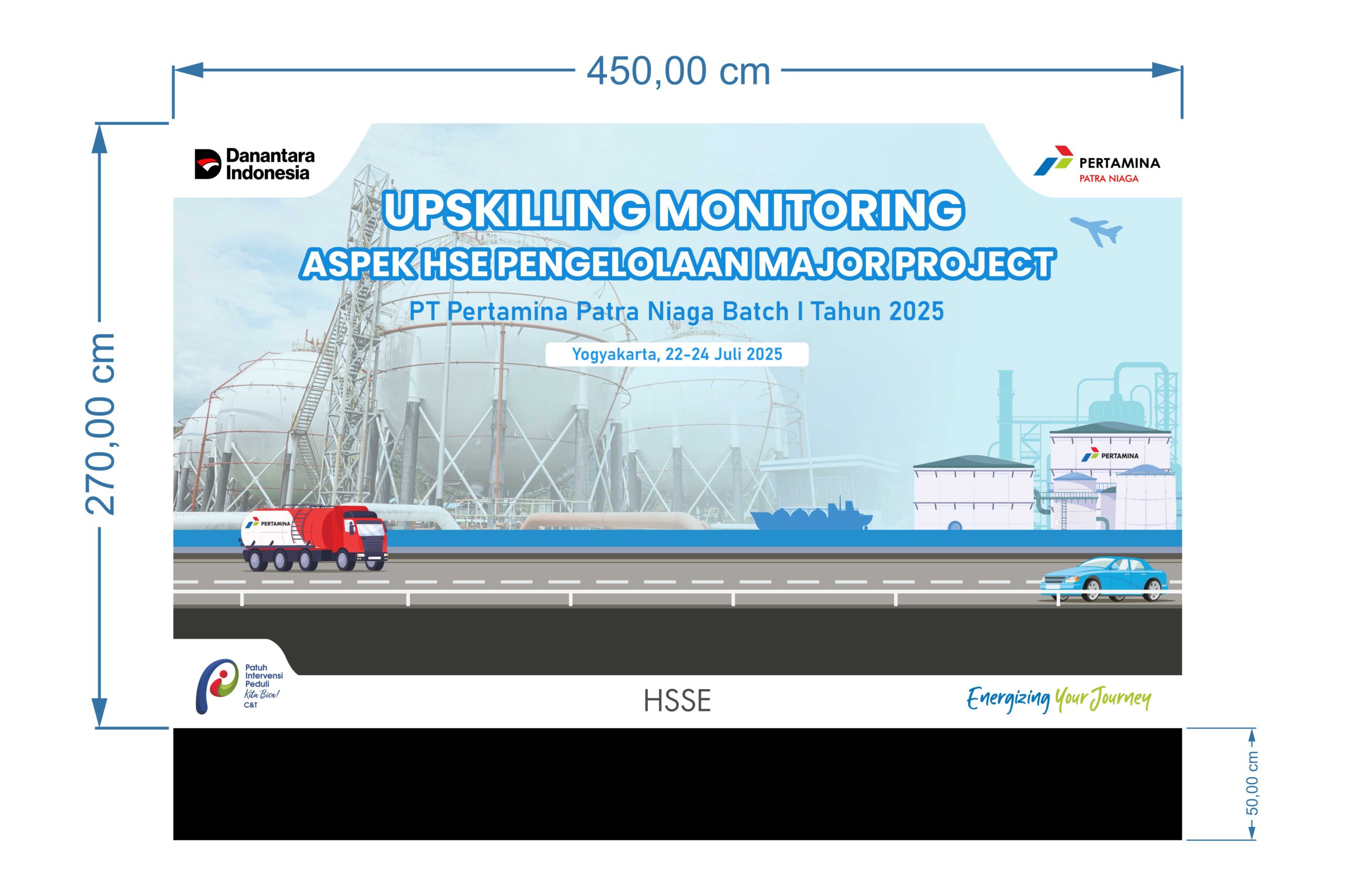 Pertamina Patra Niaga Backdrop Vector - Desain Grafis, Logo, Vector, Template, Background. Pertamina Patra Niaga Backdrop Vector