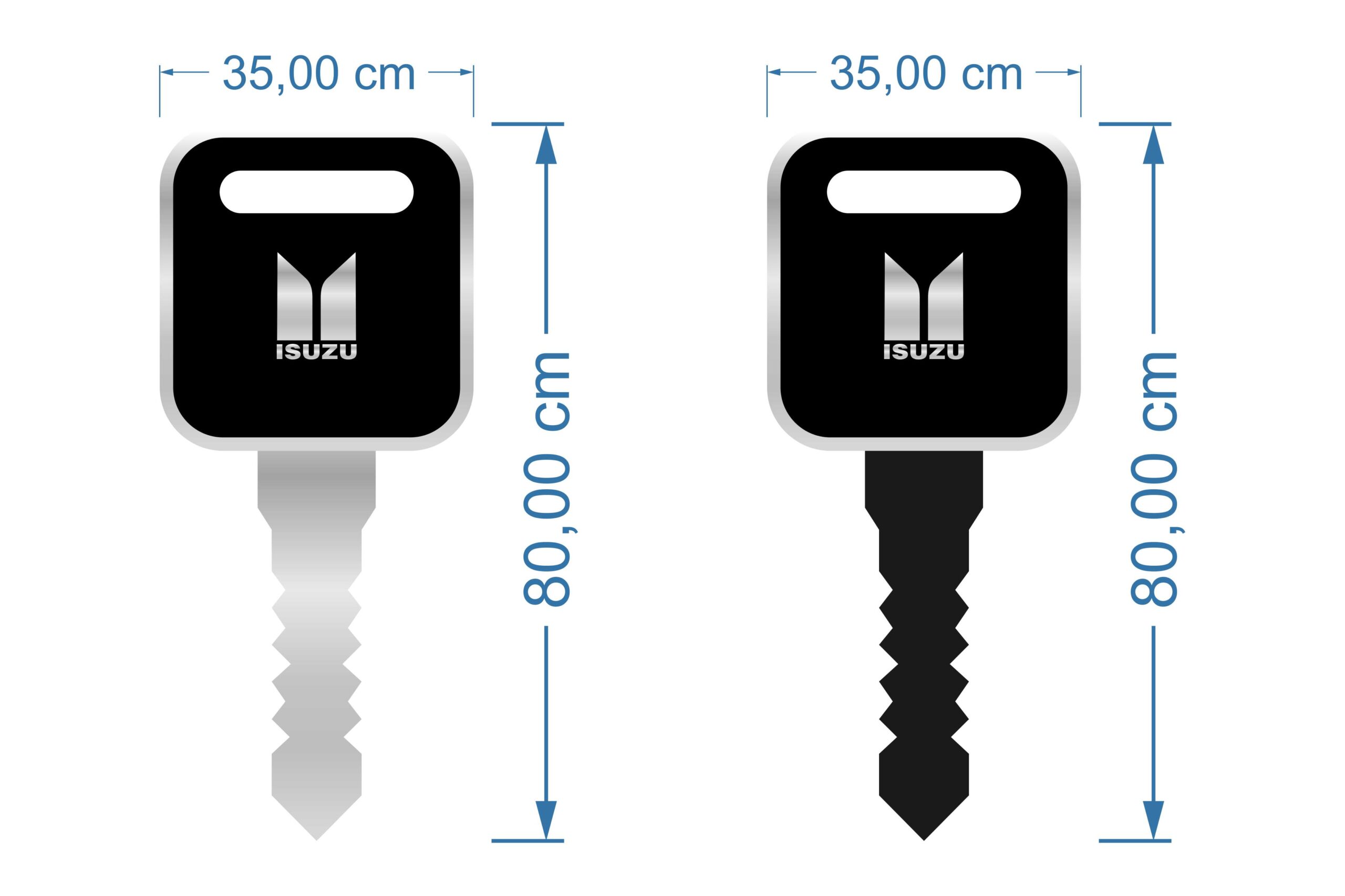 Simbolik Kunci Mobil ISUZU
