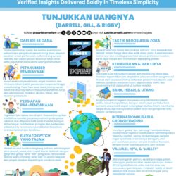 Financial Infografis Desain Vector