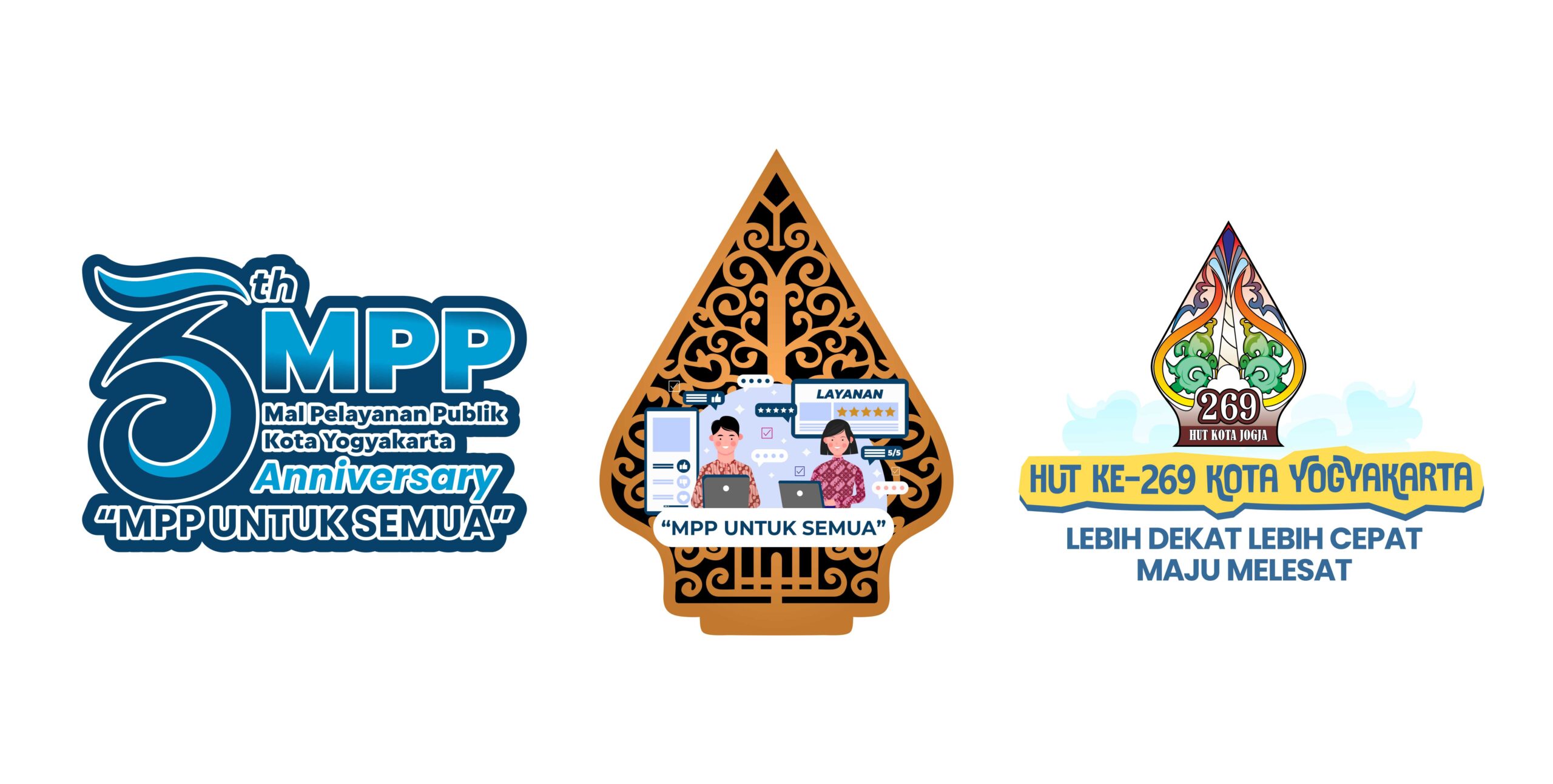 MPP Yogyakarta Dekorasi Anniversary Kantor 3th - Desain Grafis, Logo, Vector, Template, Background. MPP Yogyakarta Dekorasi Anniversary Kantor 3th