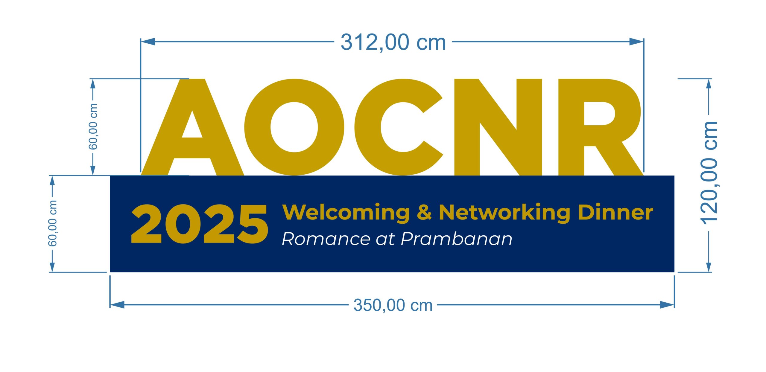 AOCNR Event Desain Vector