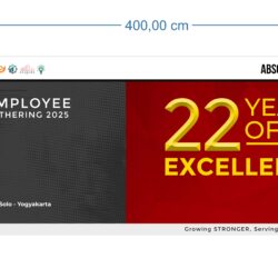 Backdrop Employee Desain Vector