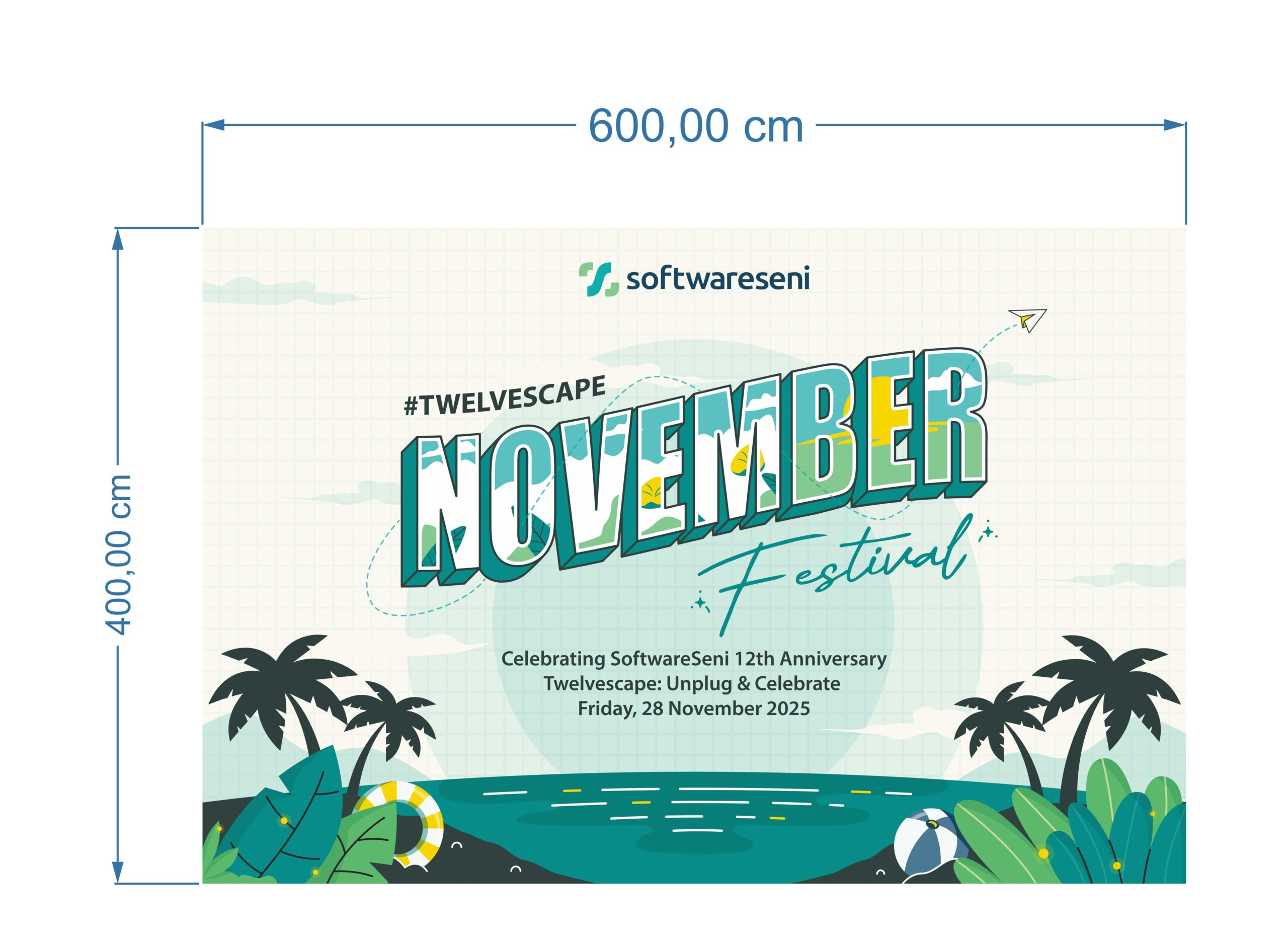 Backdrop Sofwareseni November Vector