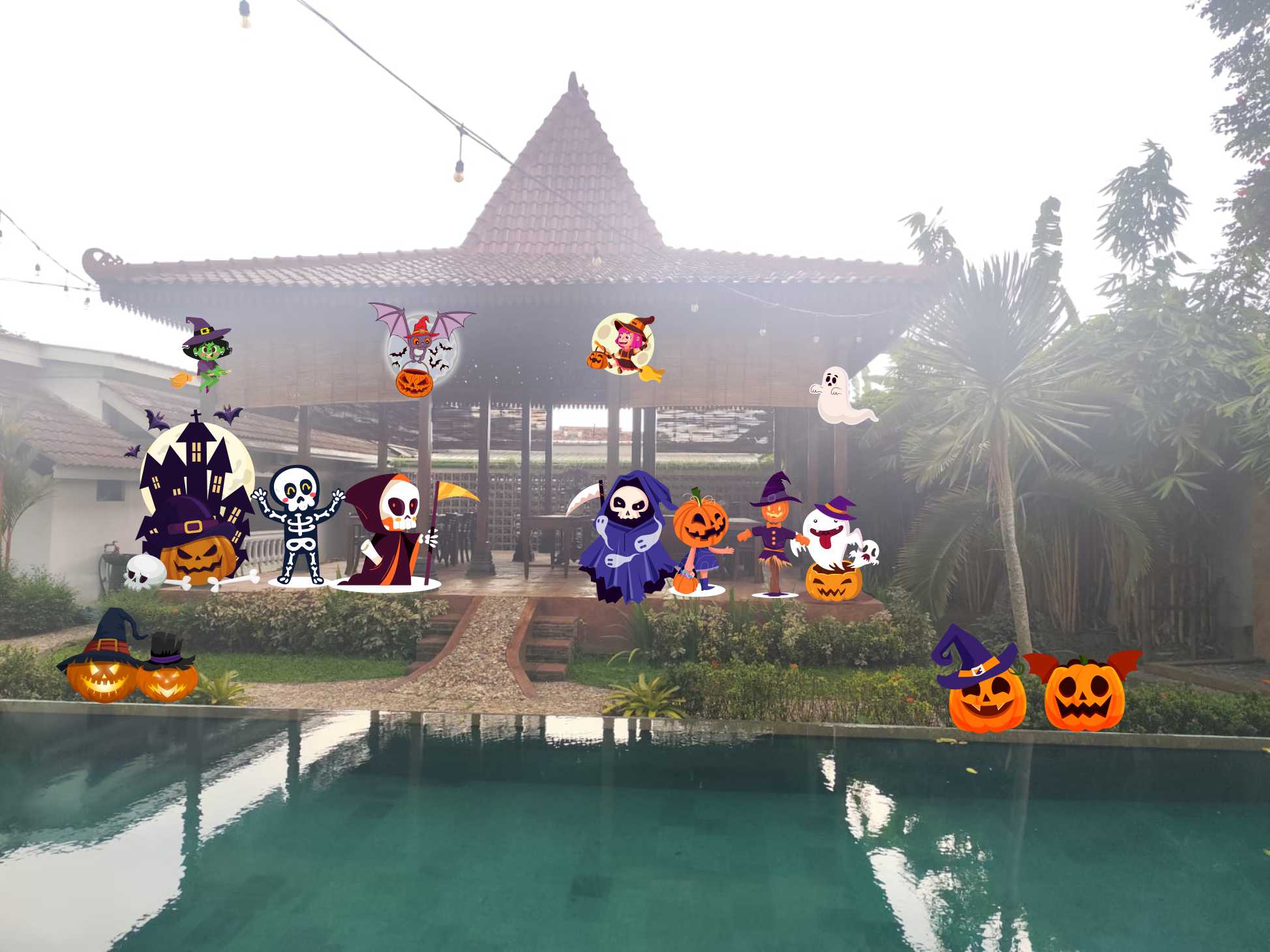 Dekorasi Karakter Halloween