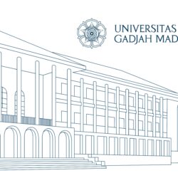 Gedung Rektorat UGM Vector