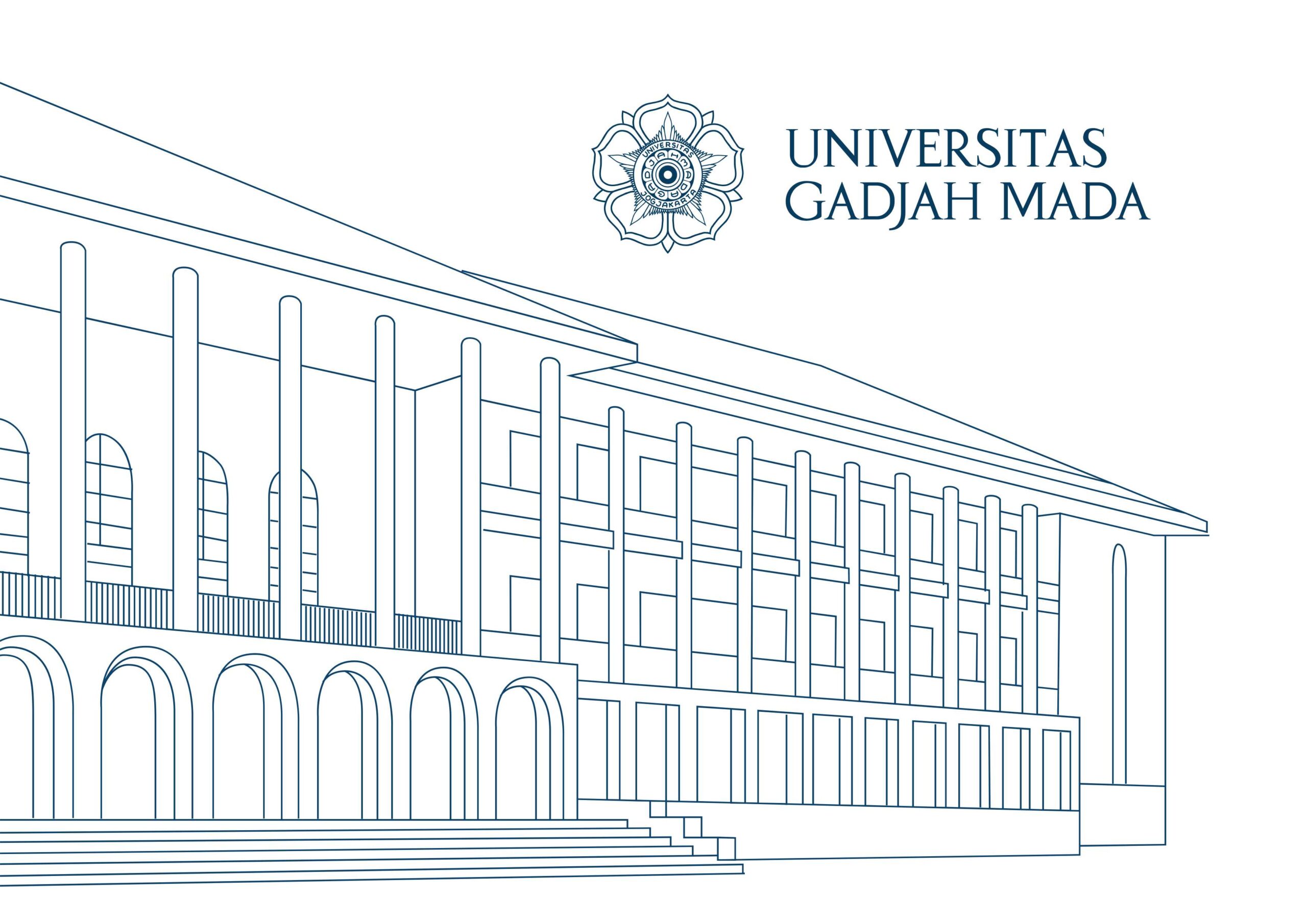 Gedung Rektorat UGM Vector