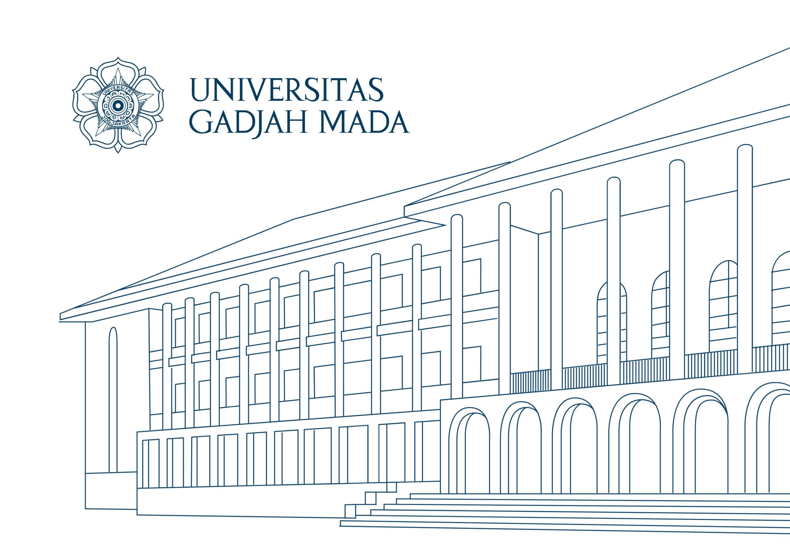 Gedung Rektorat UGM Vector