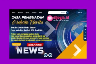 Jasa Website Berita by Devilo Arts Jogja