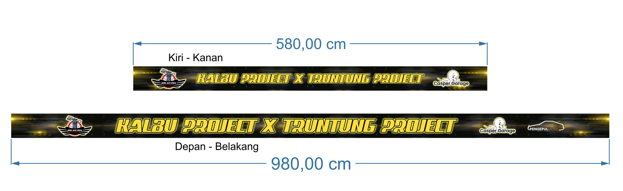 Kalbu Project x Truntung Project - Dekorasi Vector