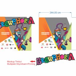Kebun Hanoman Dekorasi Event Brewphoria