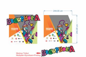 Kebun Hanoman Dekorasi Event Brewphoria