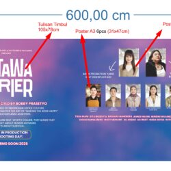 Ketawa Karier Backdrop Vector