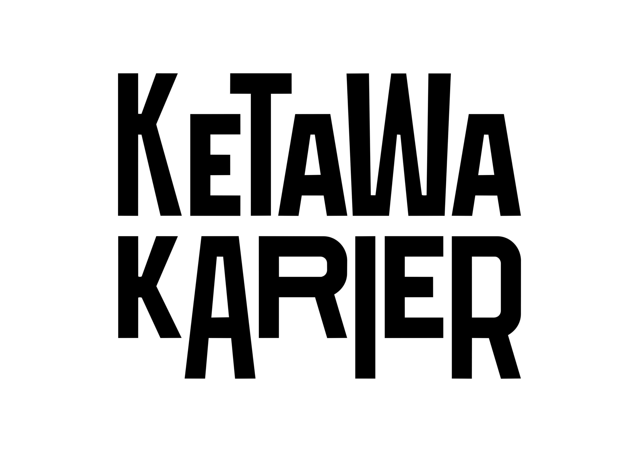 Ketawa Karier Logo Vector