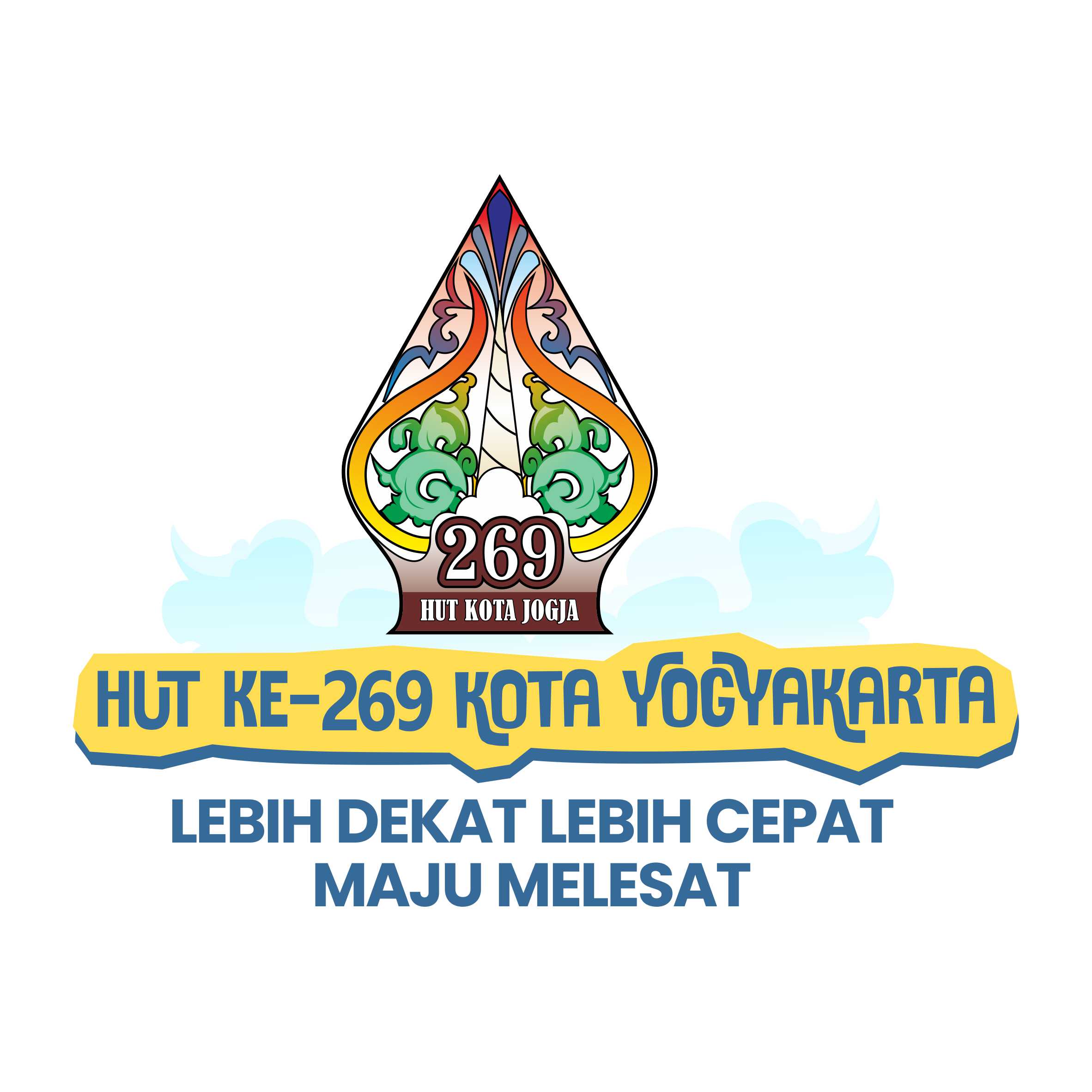 Logo Vector HUT 269 Kota Yogyakarta