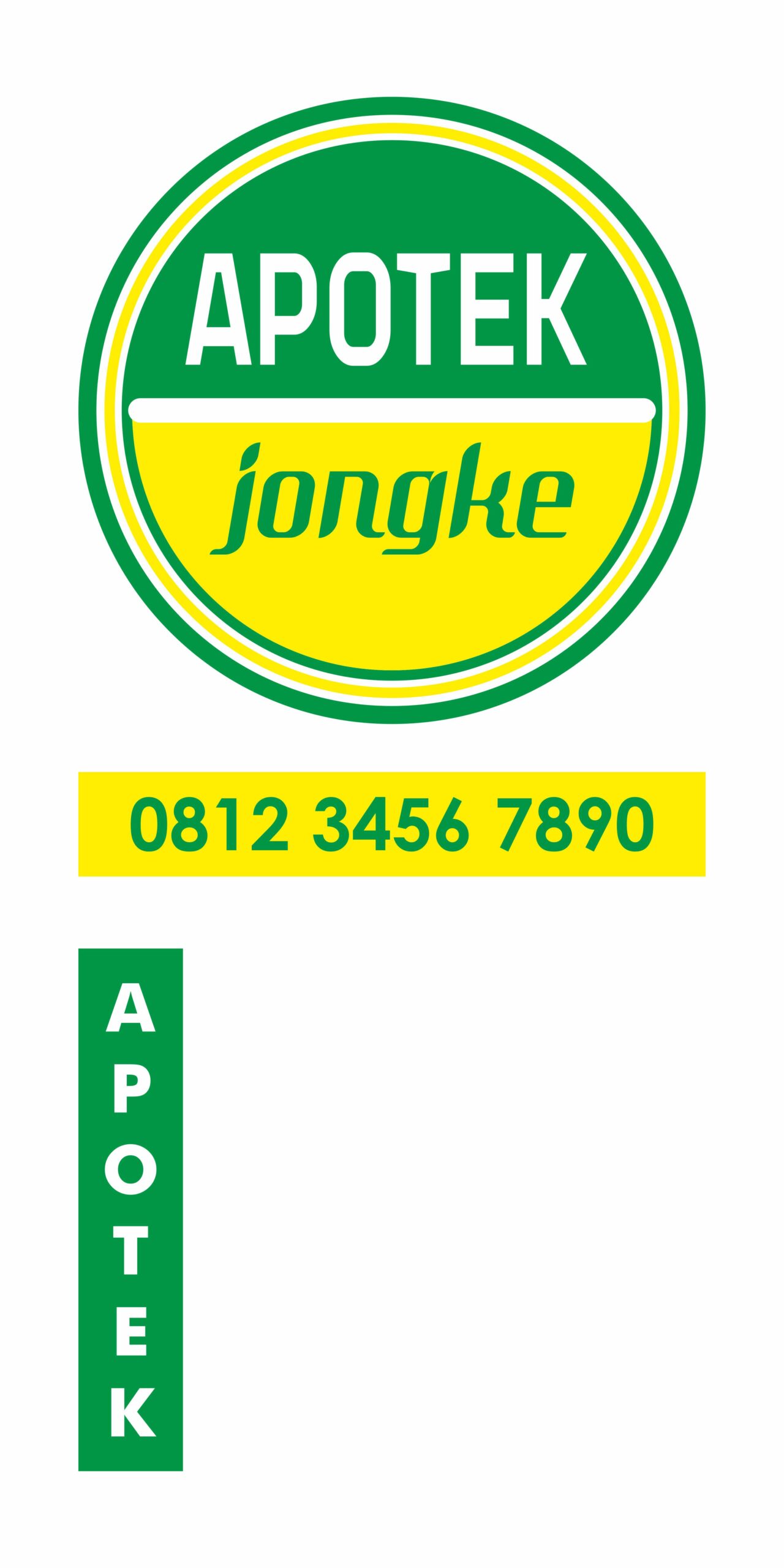 Papan Nama Apotek Jongke Jogja