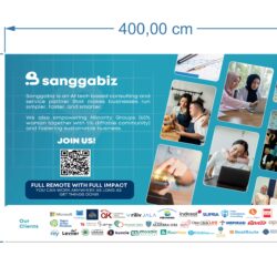 Sanggabiz Desain Backdop Vector