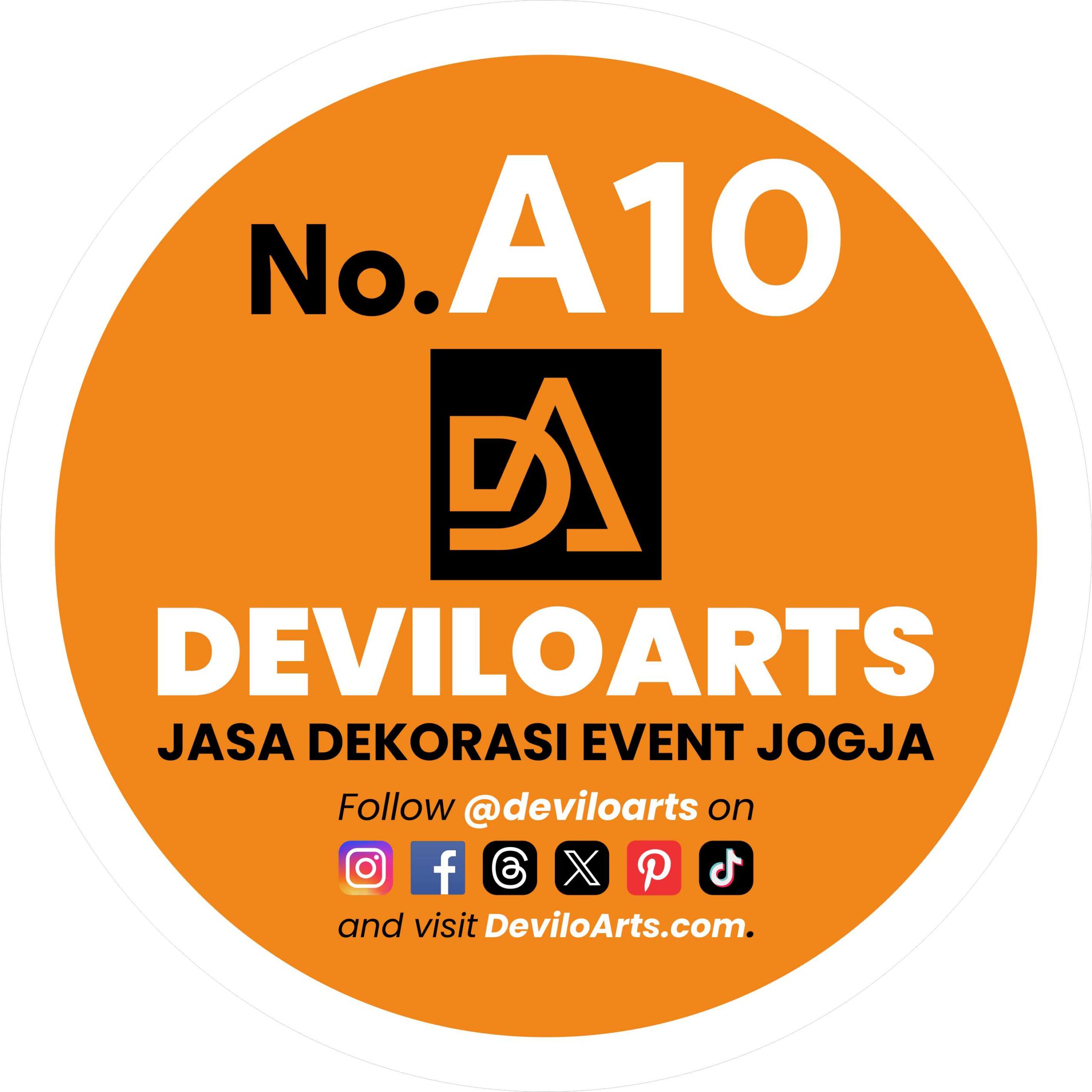 Stiker Devilo Arts Jogja