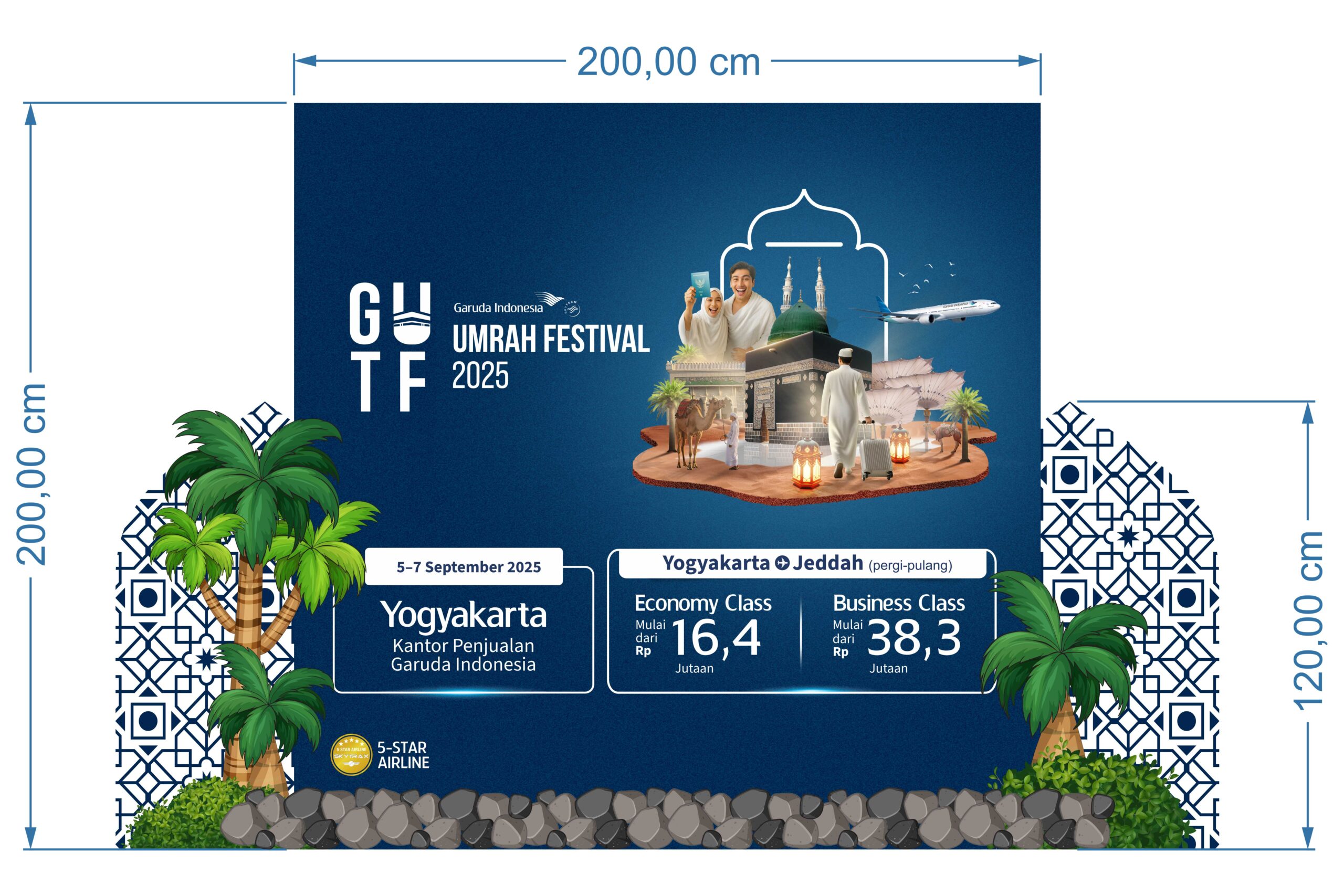 Umrah Festival Photobooth Desain