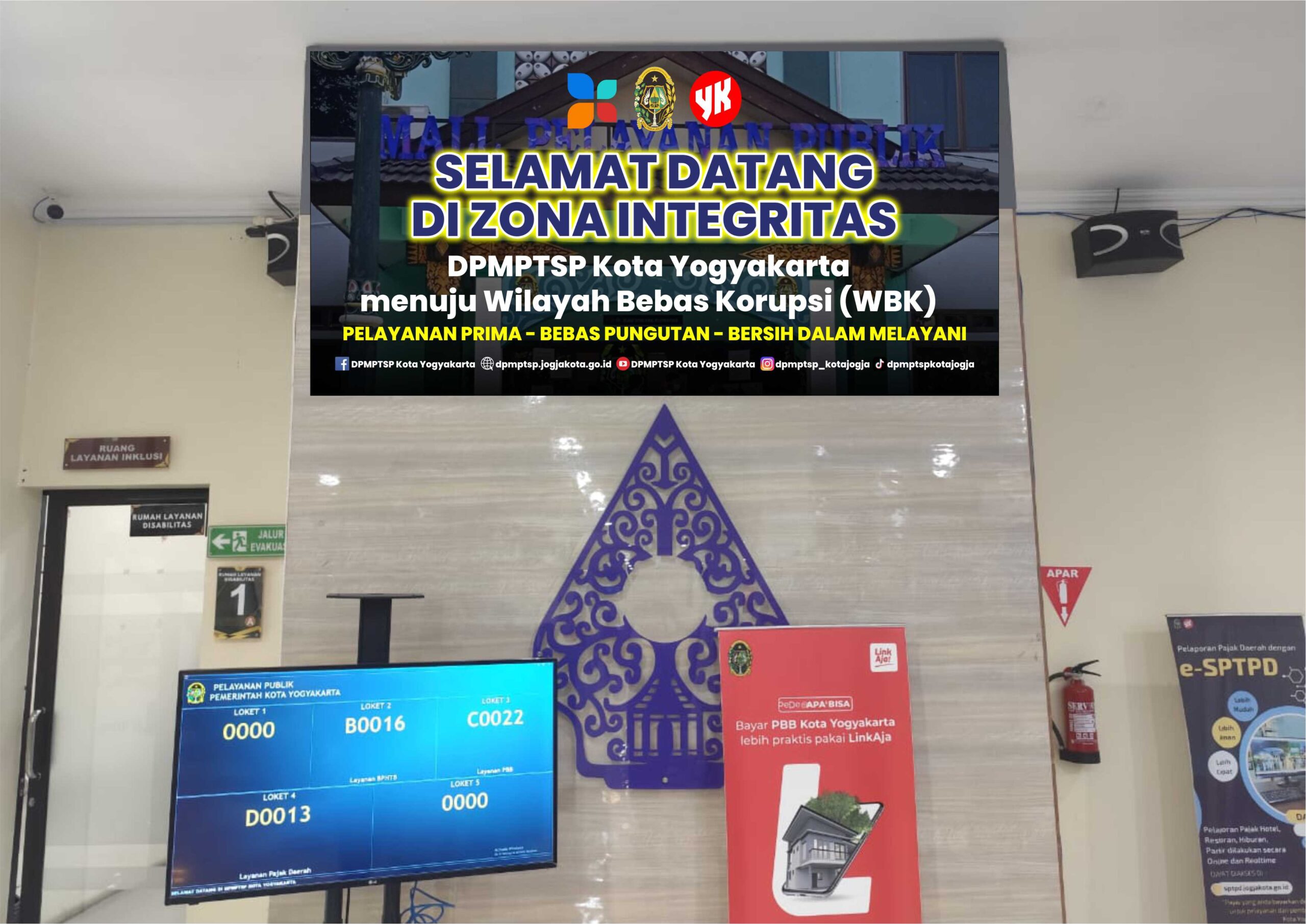 Zona Integritas Dekorasi Kantor MPP Yogya