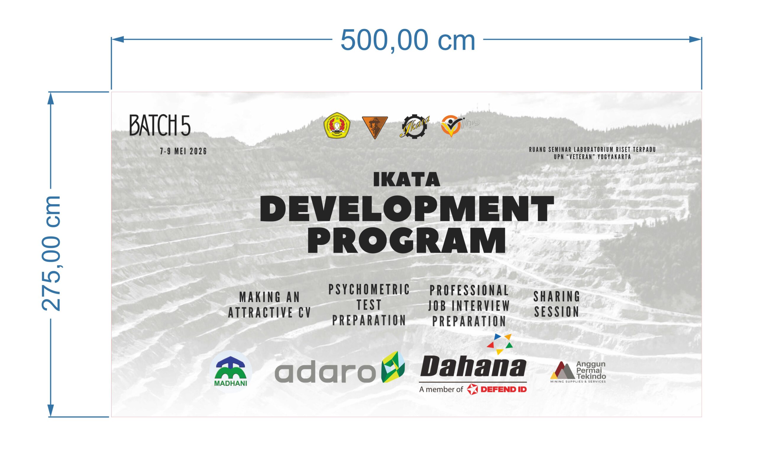 IKATA Dev Program Backdrop Vector