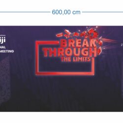 Meiji Sales Meeting Backdrop Vector