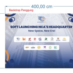 Net Commerce Backdrop Launching Vector