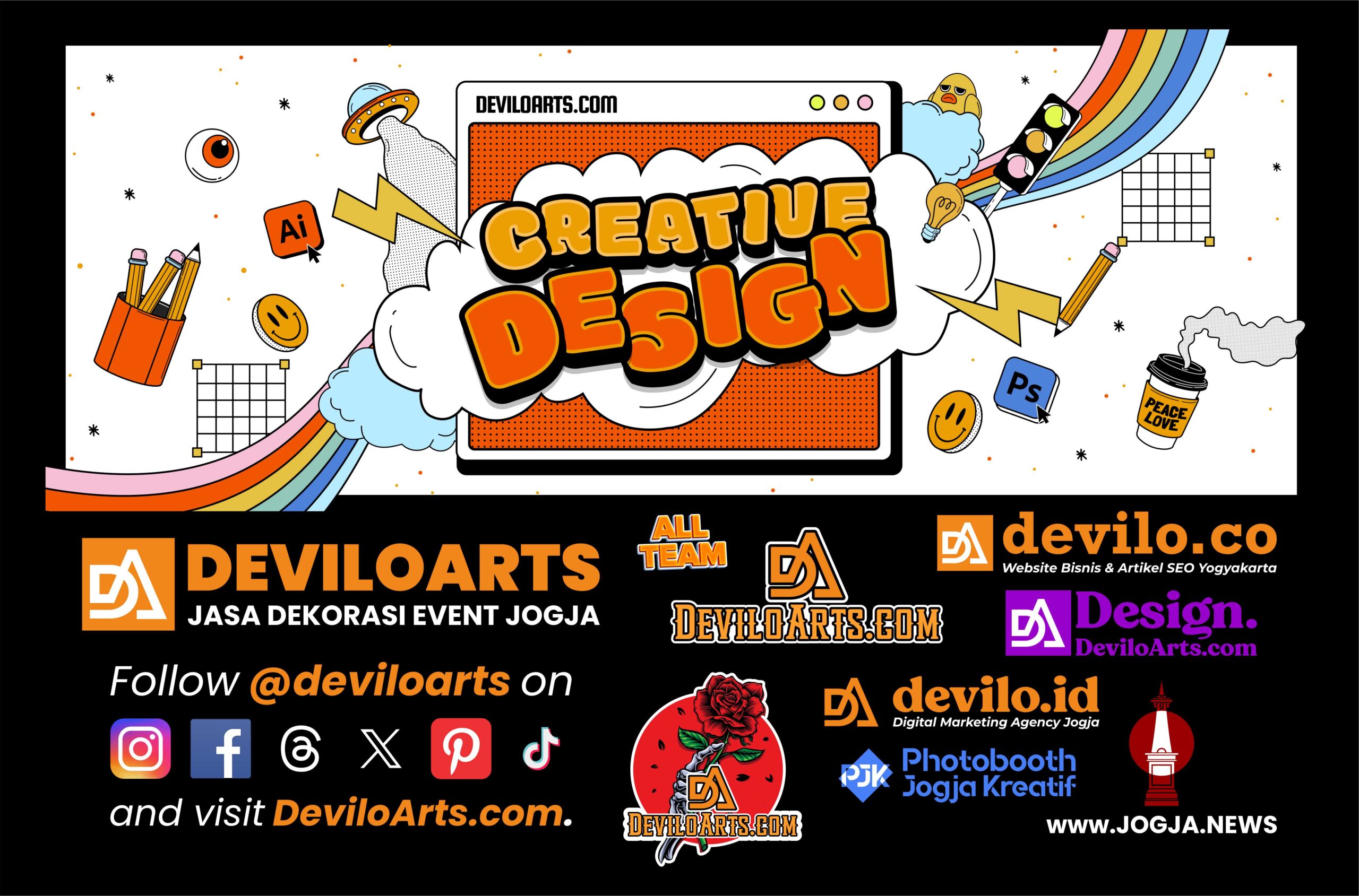 Poster Devilo Arts All Team